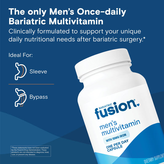 Multivitaminas bariátricas para hombres, recomendado tras cirugía
