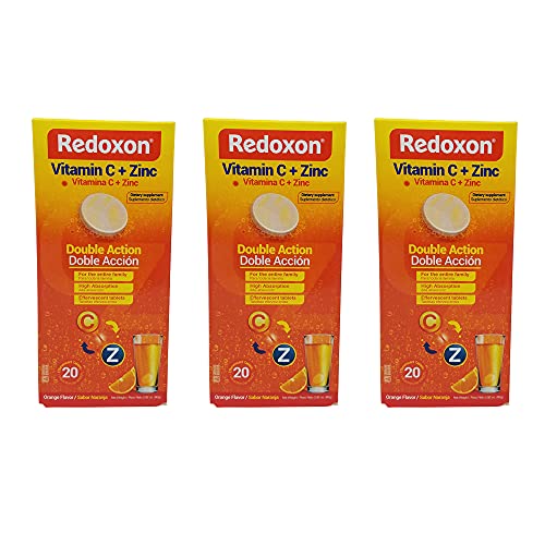 Redoxon tabletas efervescentes vitamina C sabor naranja