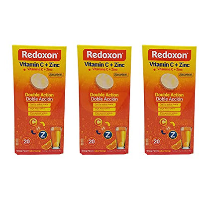 Redoxon tabletas efervescentes vitamina C sabor naranja
