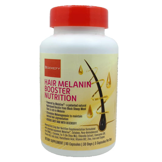 Botella de suplemento REGENSIFY Melanina para cabello