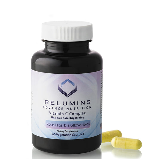 Relumins Vitamina C avanzada con rosa mosqueta 60 cápsulas