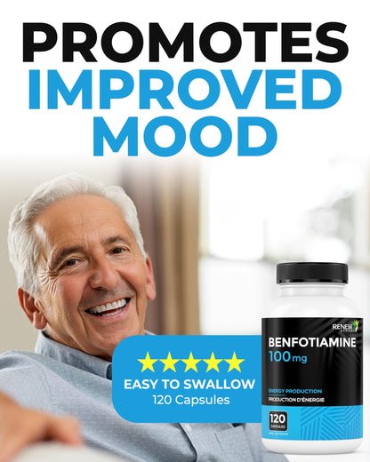 Renew Actives Benfotiamine suplemento dietético