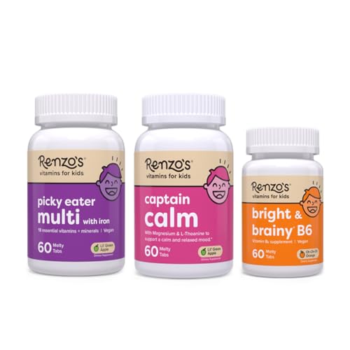 Paquete Renzo's Honor Roll vitaminas multi manzana calma y mente