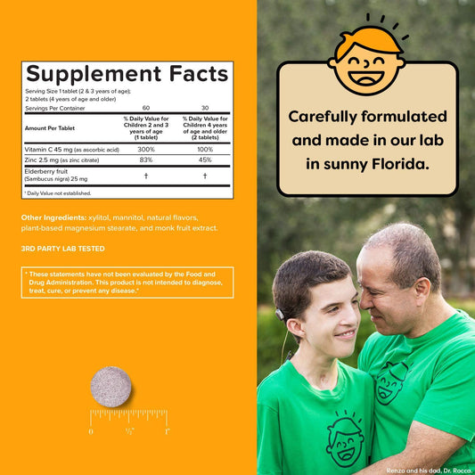 Suplemento Renzo's vitamina C para niños