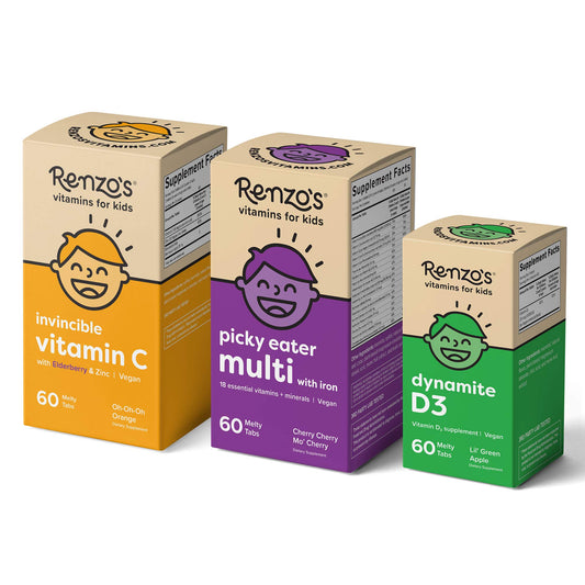 Set de vitaminas Renzo's para niños