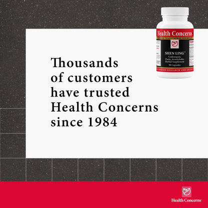 Reseñas de clientes para el suplemento Shen Ling de Health Concerns