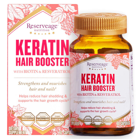 Reserveage Nutrition cápsulas suplemento keratina cabello y uñas