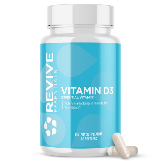 Revive MD vitamina D3 5000 IU 60 cápsulas blandas