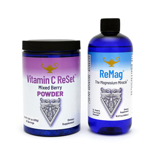 RnA ReSet paquete combinado magnesio líquido y vitamina C frutos del bosque imagen 1