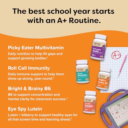 Roll Call Immunity vitaminas para niños de Renzo's