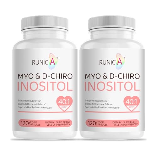 RUNICA suplemento mio e d-chiro inositol para mujeres