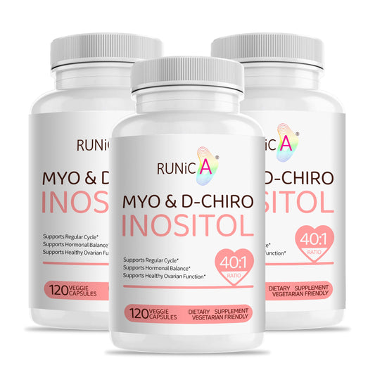 RUNICA suplemento mio-inositol d-chiro inositol para mujer