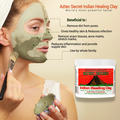 Mascarilla Arcilla Aztec Secret Indian Healing Clay Antiacné 450 mL