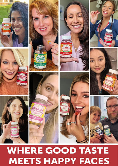 Sabor a fresa de gomitas multivitamínicas Lunakai para mujeres