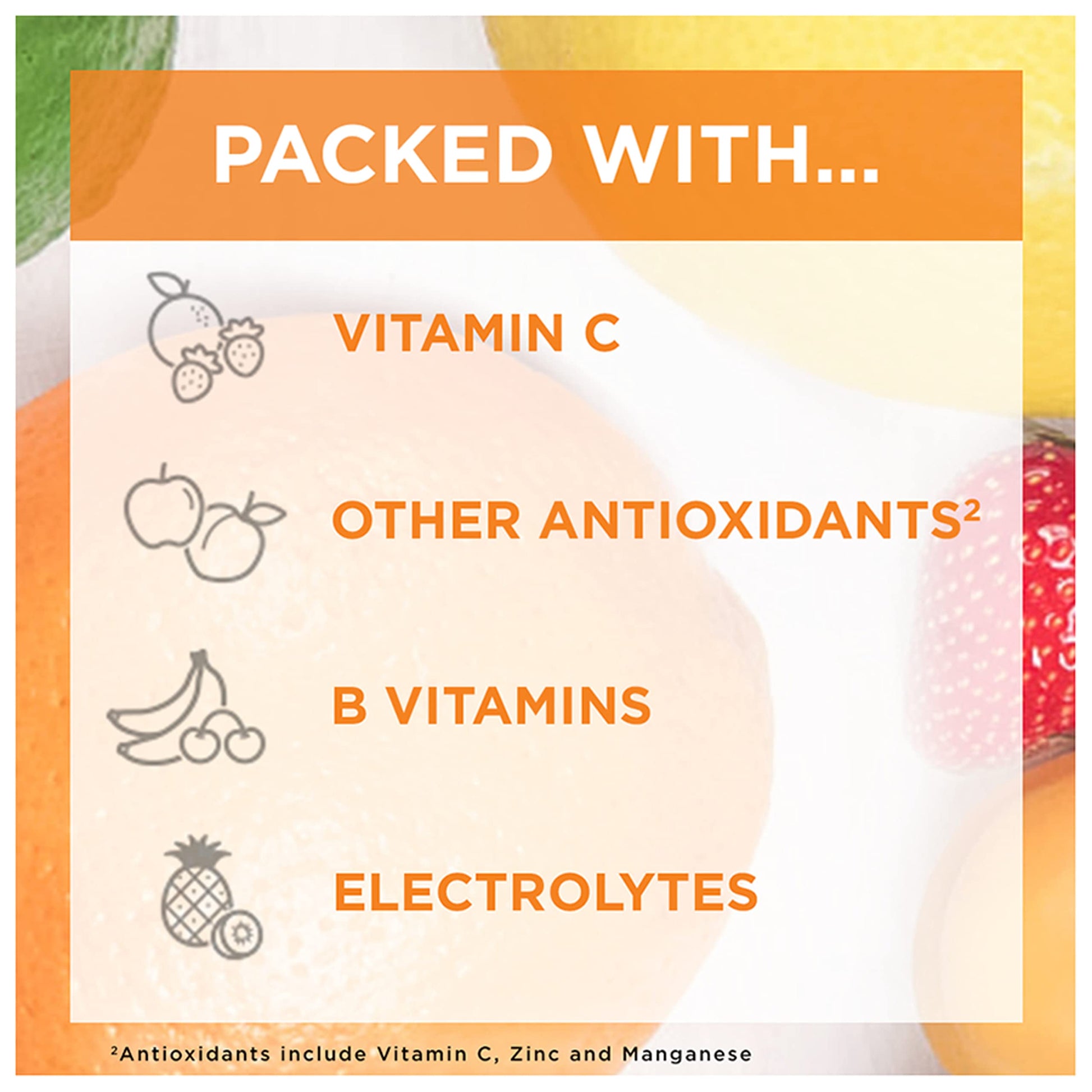 Sabor natural fruta Emergen-C polvo vitamina C limonada rosa