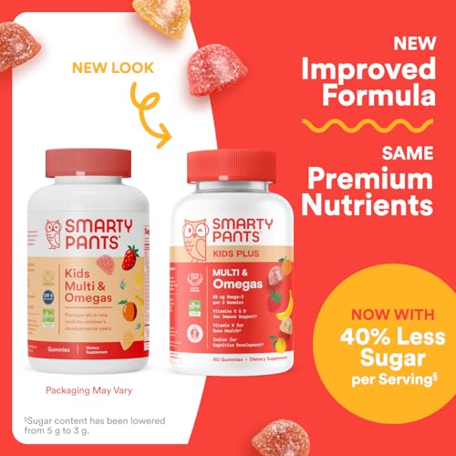 Sabores frutales de gomitas SmartyPants para niños