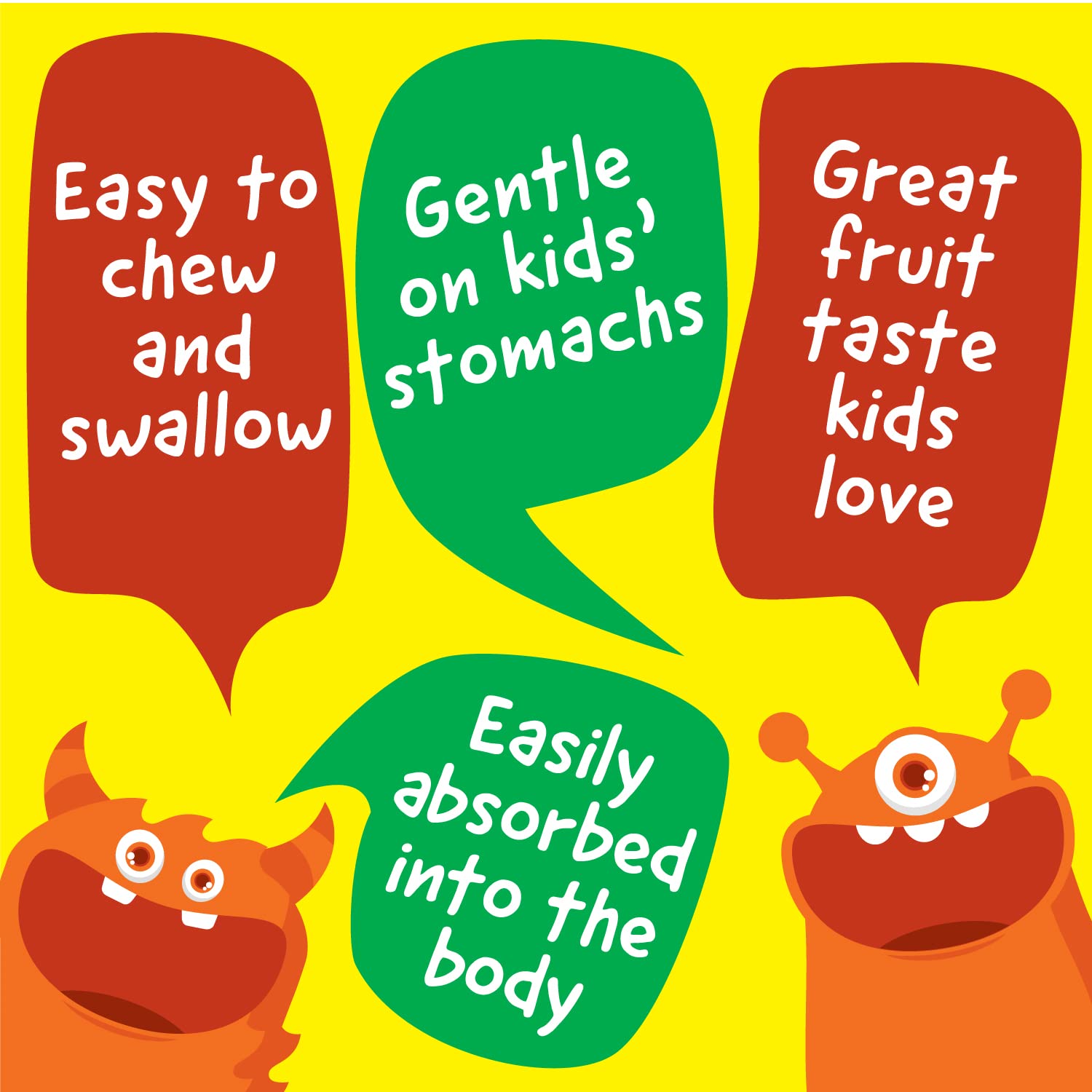 Salud completa multivitaminas masticables niños - frutas mixtas