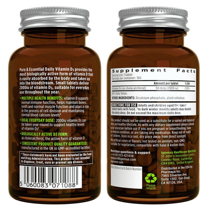 Salud inmune huesos y piel con vitamina D3 y zinc Igennus