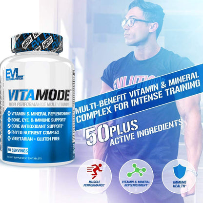 Multivitaminas para salud ósea, ocular y de la piel de EVL