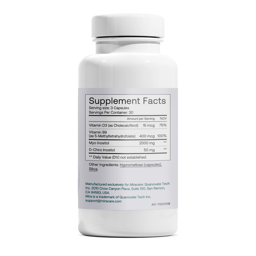 Salud ovárica y equilibrio hormonal con suplemento MIRA PCOS