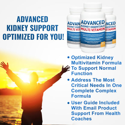 Suplemento de salud renal multivitamínico avanzado