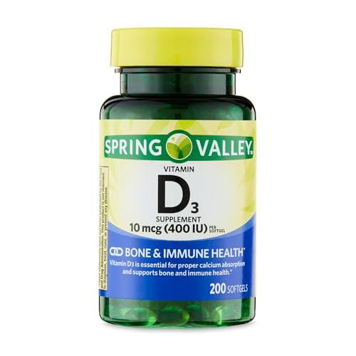 SEDLAV Suplemento Vitamina D3 10 mcg 200 cápsulas blandas rojo