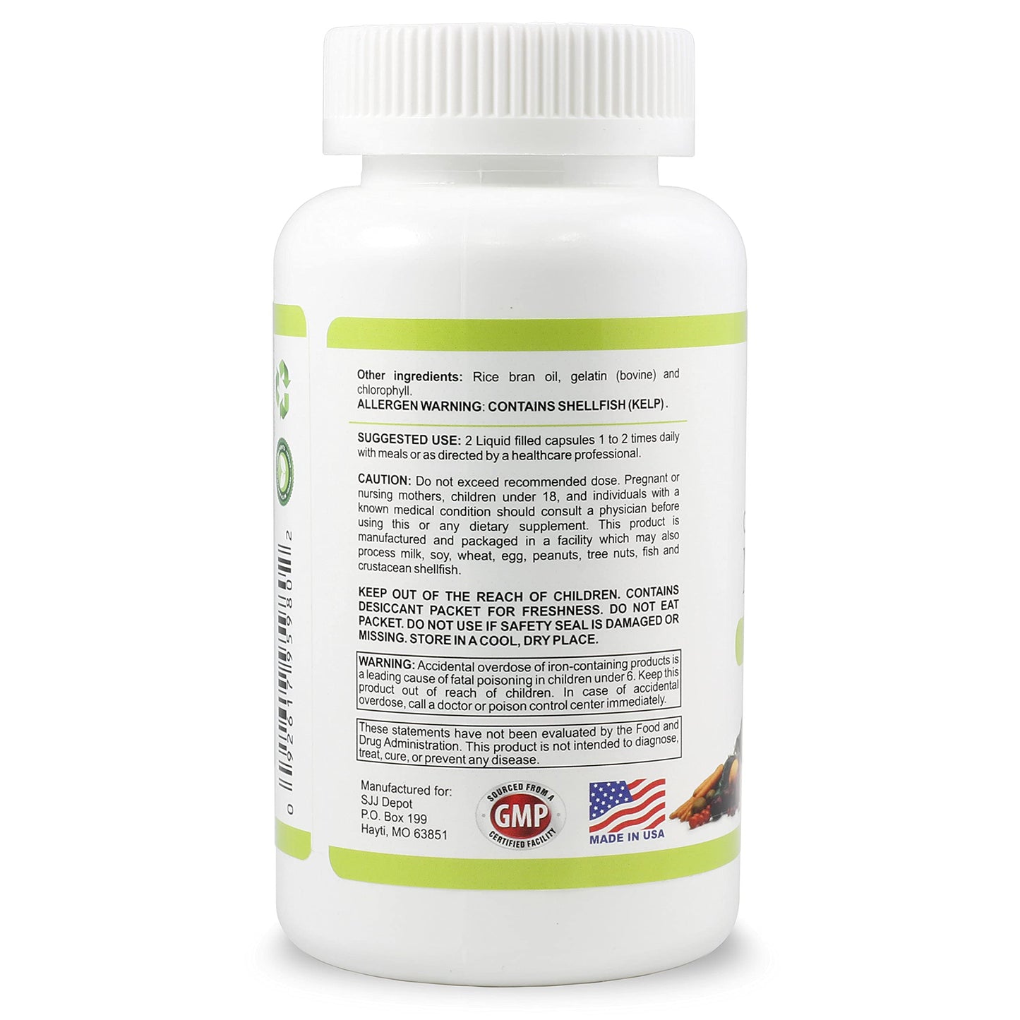 Sello de calidad multivitaminas SJJ Depot