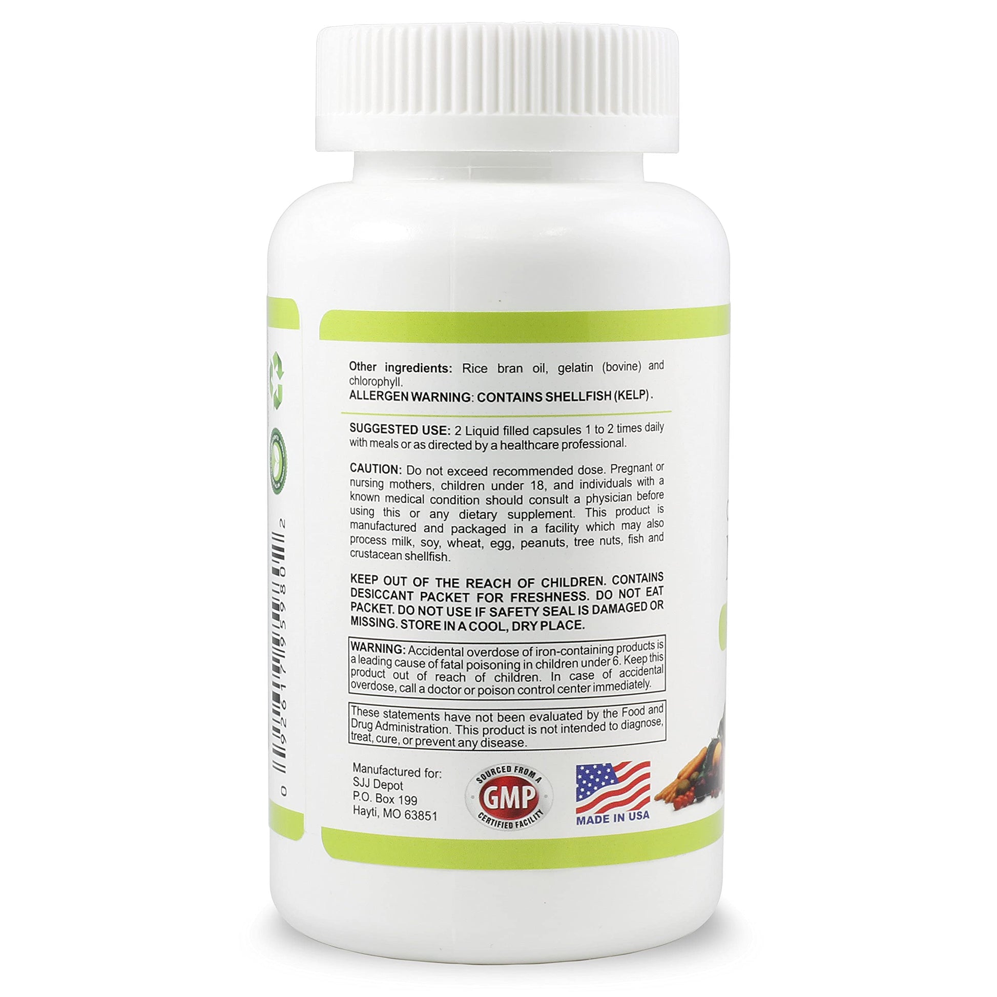 Sello de calidad multivitaminas SJJ Depot