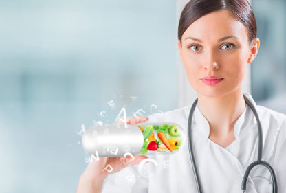 sello hecho en EE.UU. para multivitaminas líquidas