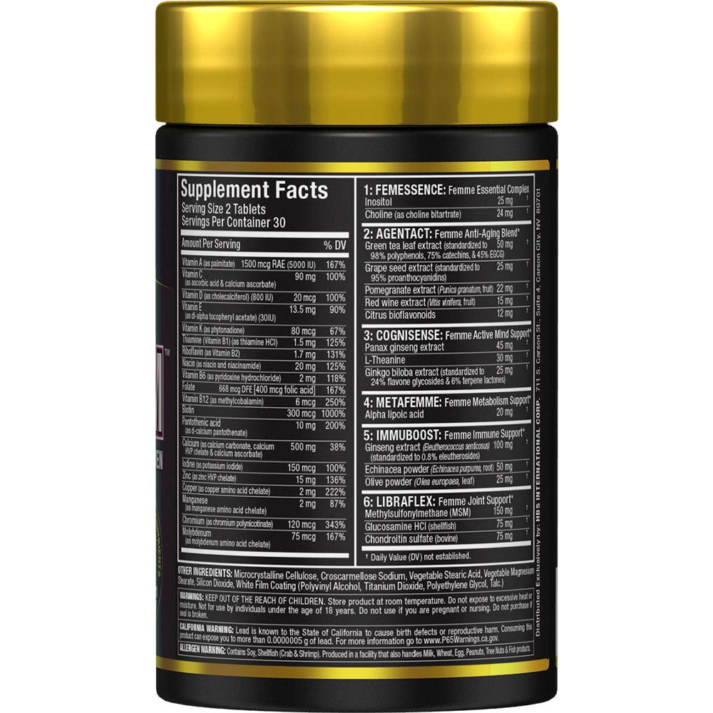 Sello de suplementación diaria de multivitaminas para mujeres