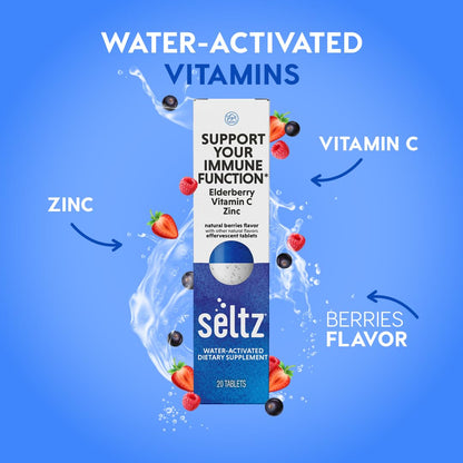 Seltz Soporte Inmunidad con Zinc y Saúco