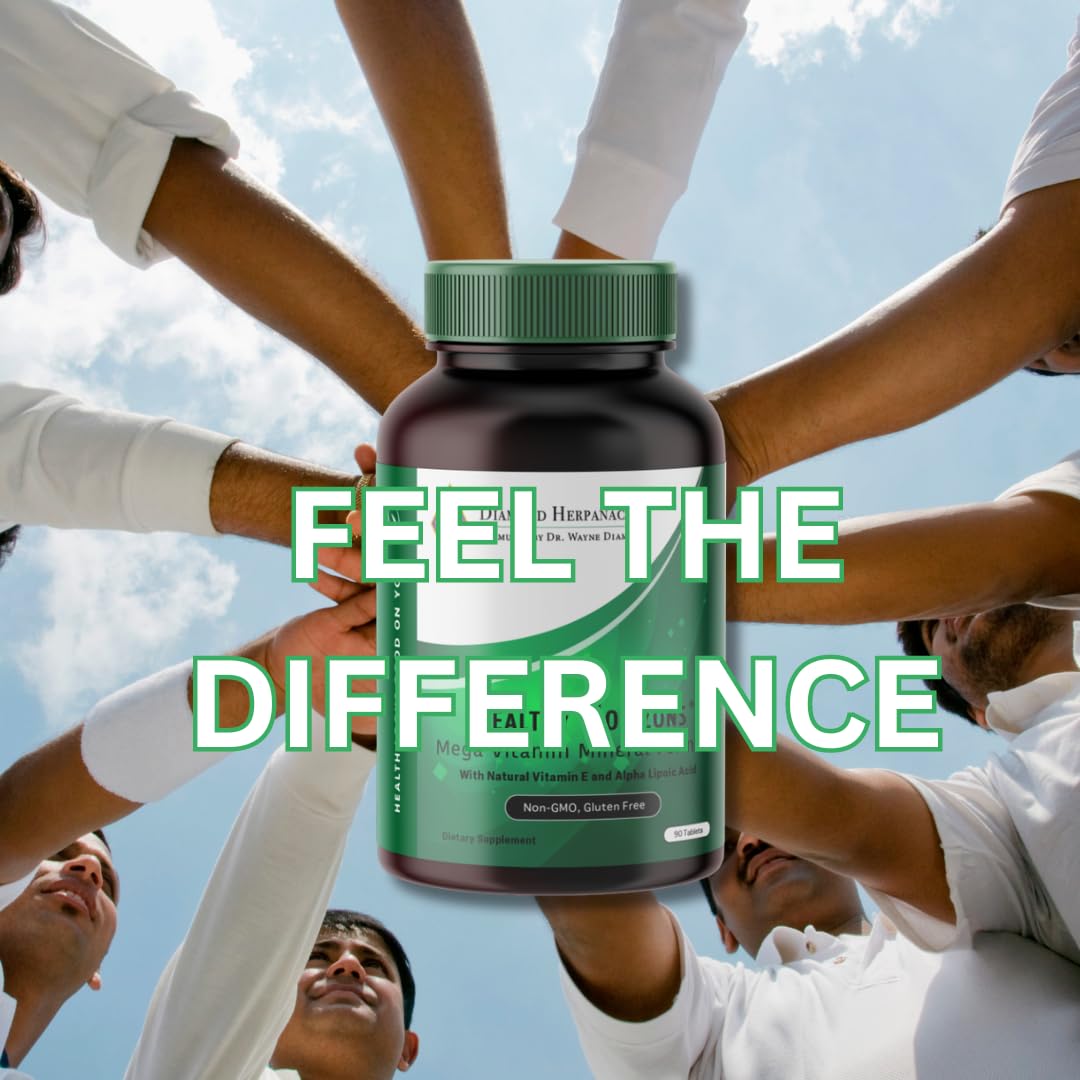 Promoción de sentir la diferencia con los multivitamínicos Healthy Horizons.