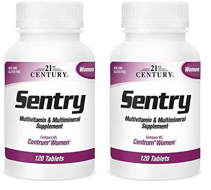 Sentry mujeres multivitaminas paquete de 2