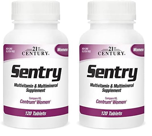 Sentry mujeres multivitaminas paquete de 2