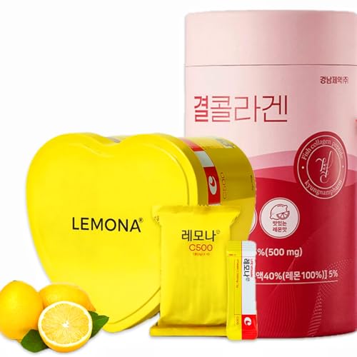 Set LEMONA vitamina C y colágeno para piel y articulaciones