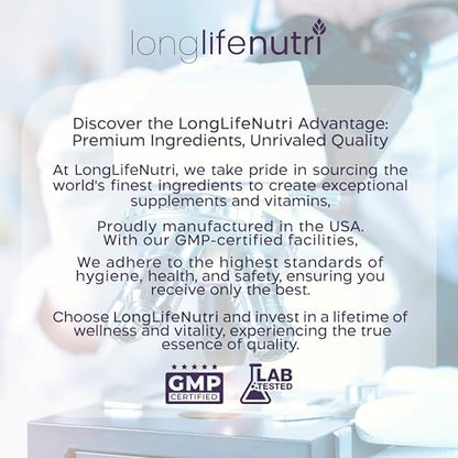 Set LongLifeNutri Vitamina K2 MK-7 y Policosanol cápsulas