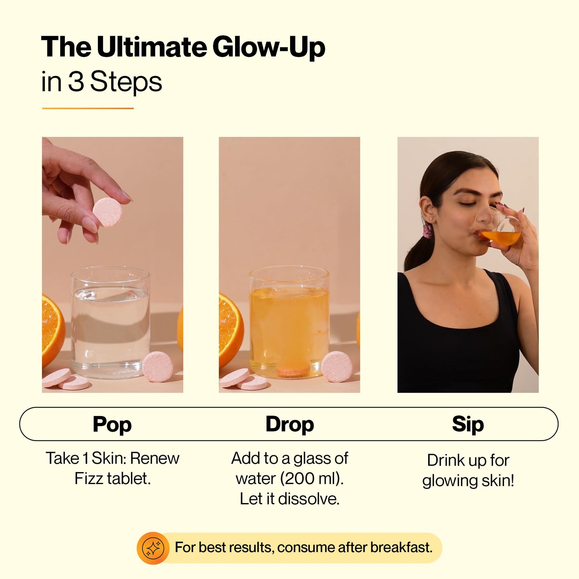 SETU Vitamina C con glutatión ayuda a mejorar textura de piel