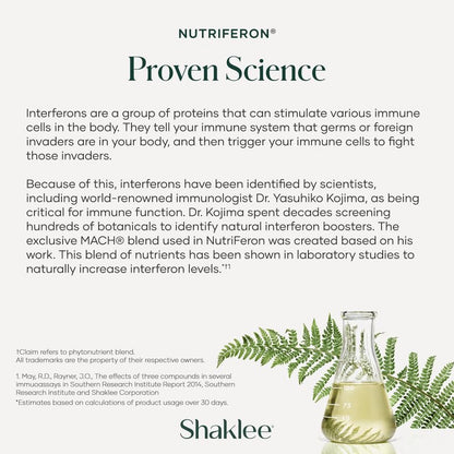 Shaklee NutriFeron apoyo inmune diario