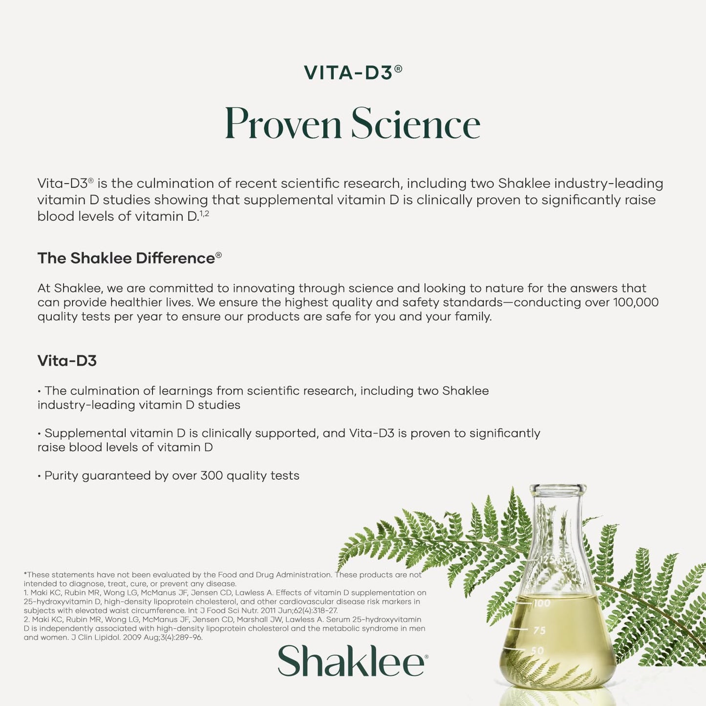 Shaklee vitamina D3 tabletas 2000 IU alta potencia 90 unidades