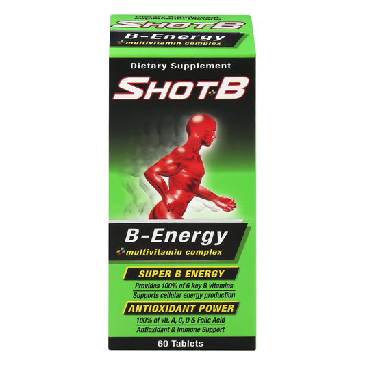 Comprimidos de Shot B Energy - Vitaminas B y antioxidantes
