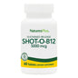Shot-O-B12 metilcobalamina 5000 mcg 60 tabletas vegetarianas Natures Plus