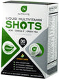 Caja de shots multivitamínicos sabor cítrico NutriVite