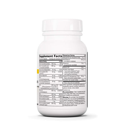 lateral botella ProThrivers - ingredientes