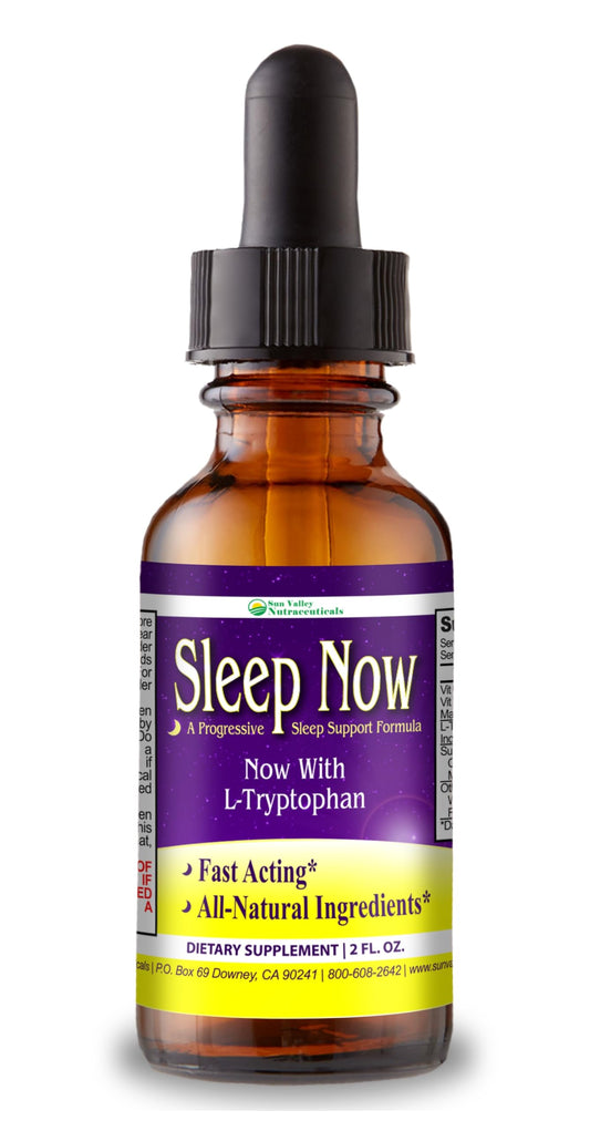 Sleep Now Sun Valley Nutraceuticals botella frente