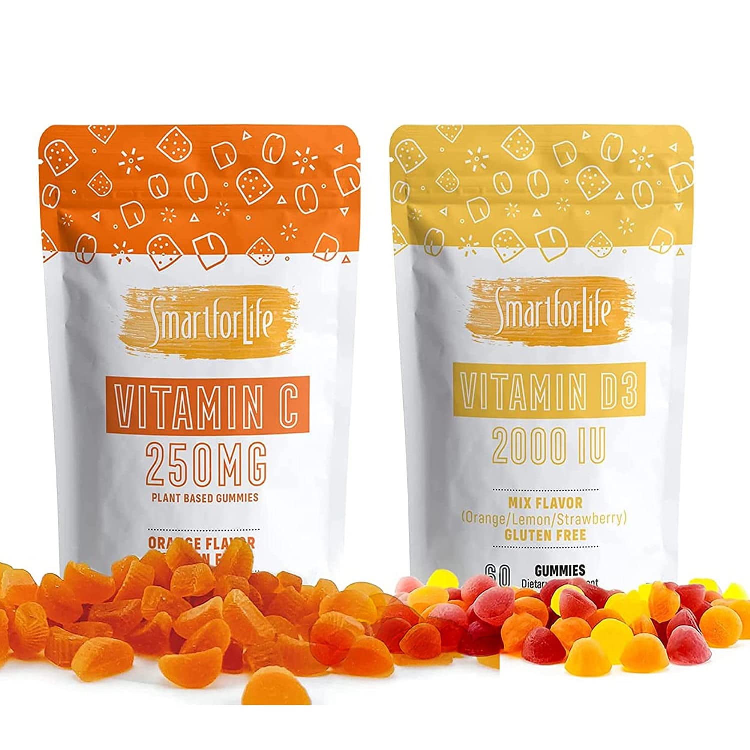 Smart for Life gomitas vitamina D3 y C para toda la familia