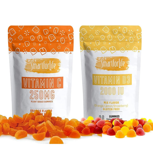 Smart for Life gomitas vitamina D3 y C para toda la familia