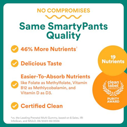 Calidad de SmartyPants con más nutrientes y sabor delicioso