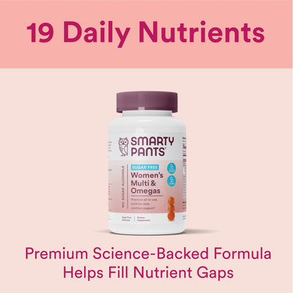 SmartyPants multivitaminas para mujeres - 19 nutrientes diarios