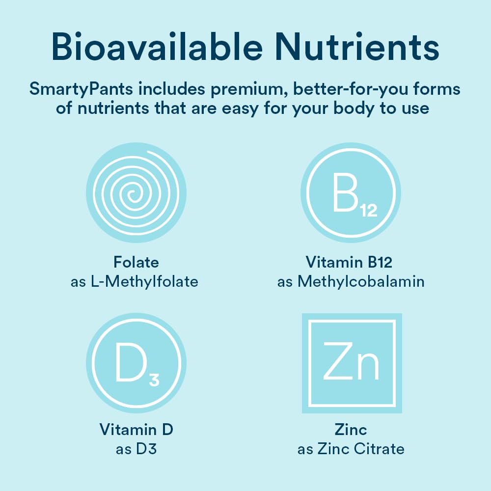 SmartyPants multivitamina apoyo infantil