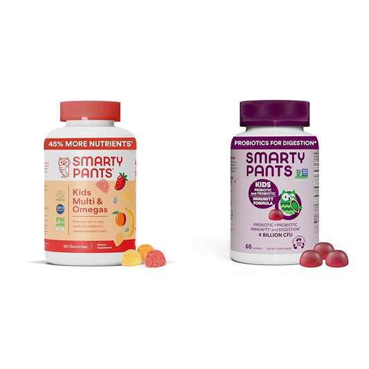 SmartyPants multivitaminas y probióticos para niños 180 gomitas